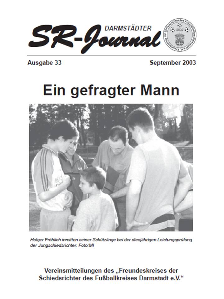 Darmstädter SR-Journal Ausgabe 33 September 2003