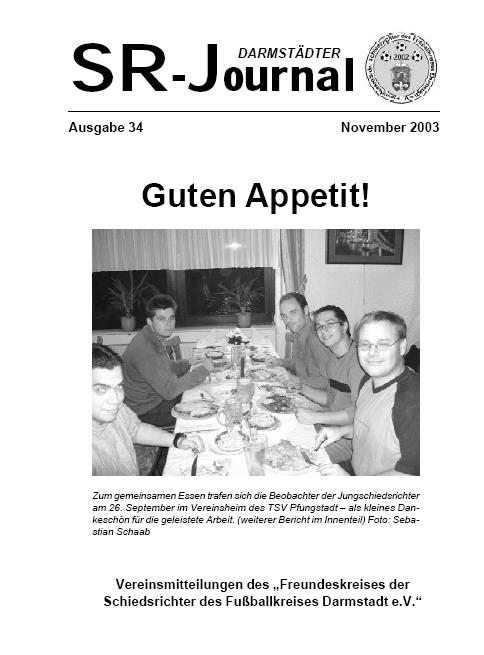 Darmstädter SR-Journal Ausgabe 34 November 2003