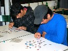 Puzzeln beim F�rderkaderlehrgang in Ernsthofen