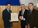 Silberne Verdienstnadel f�r Michael Imhof