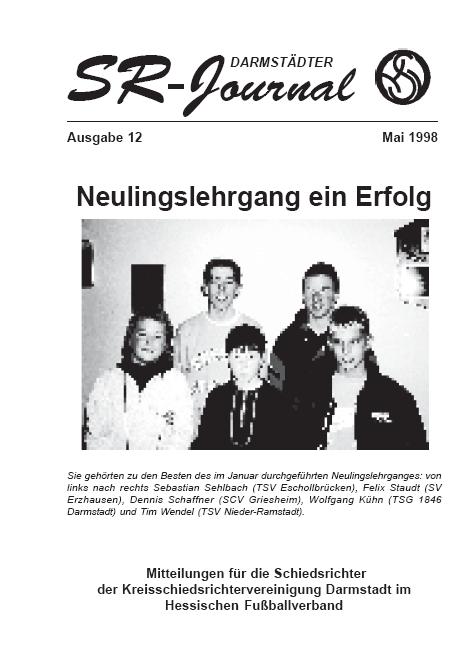 Darmstädter SR-Journal Ausgabe 12 Mai 1998