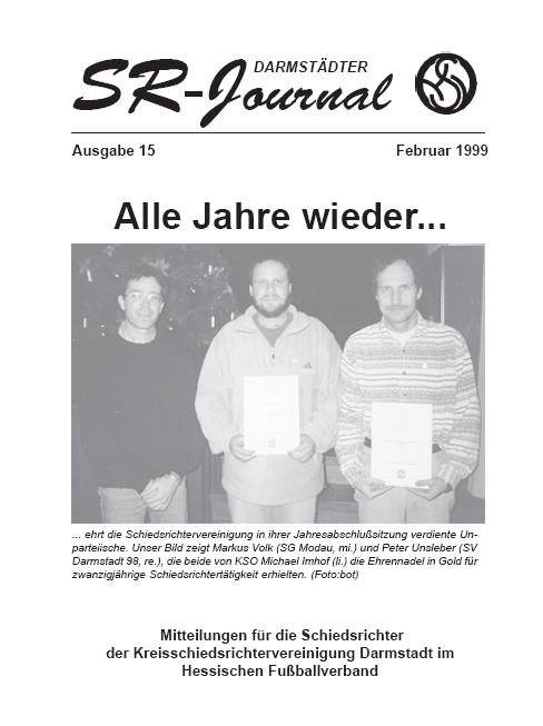 Darmstädter SR-Journal Ausgabe 15 Februar 1999