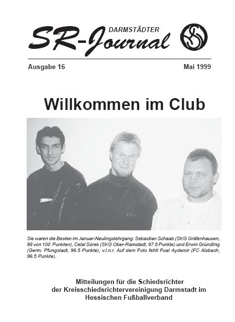 Darmstädter SR-Journal Ausgabe 16 Mai 1999