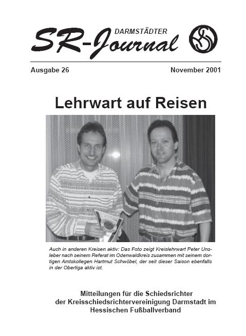 Darmstädter SR-Journal Ausgabe 26 November 2001