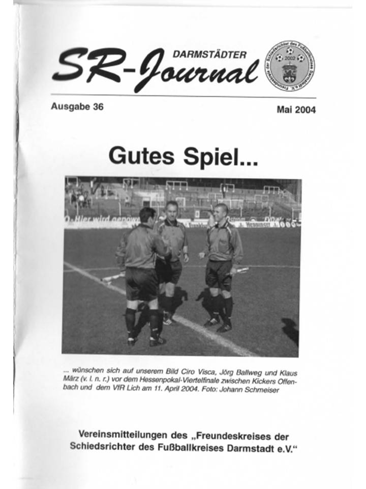 Darmstädter SR-Journal Ausgabe 36 Mai 2004