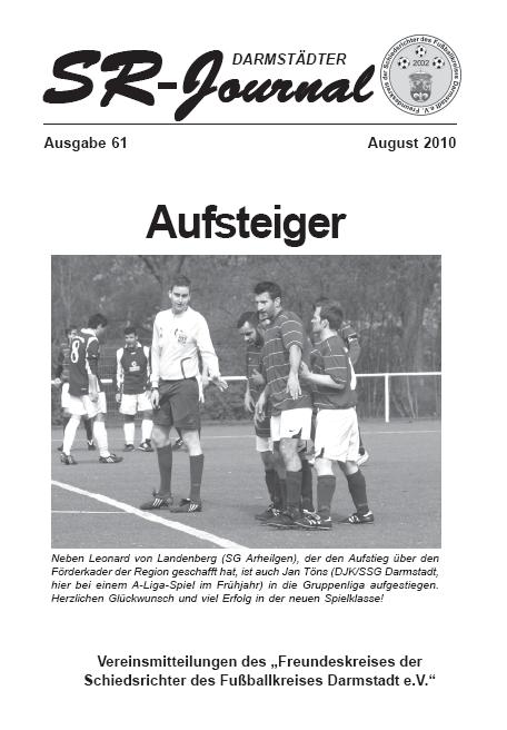 Darmstädter SR-Journal Ausgabe 61 August 2010